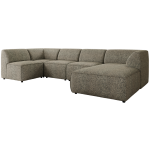 Narożnik MODARO U 5M - strona prawa - szary, struktura