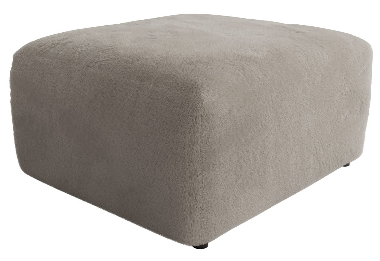 Narożnik MODARO U 6M - strona lewa - jasnoszary, plusz