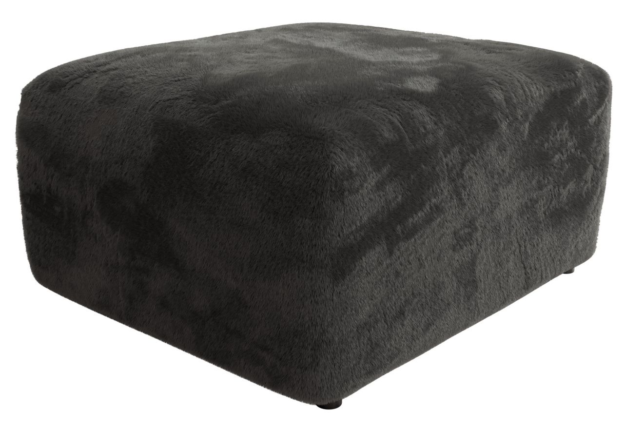 Narożnik MODARO U 6M - strona lewa - ciemnoszary, plusz