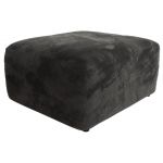 Narożnik MODARO U 6M - strona lewa - ciemnoszary, plusz