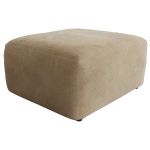 Narożnik MODARO U 6M - strona lewa - beżowy, plusz