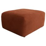 Narożnik MODARO U 6M - strona lewa - pomarańczowy, plusz