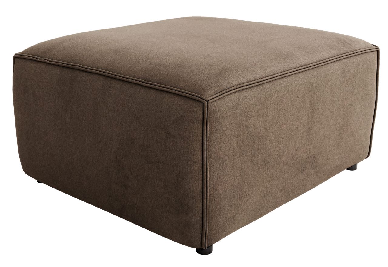 Narożnik MODARO U 6M - strona lewa - brązowy, welwet