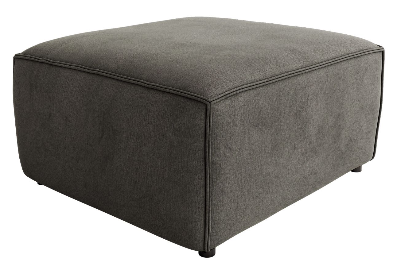 Narożnik MODARO U 6M - strona lewa - ciemnoszary, welwet