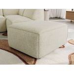 Narożnik MODARO U 6M - strona lewa - kremowy, struktura