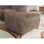 Narożnik MODARO U 6M - strona lewa - brązowy, sztruks