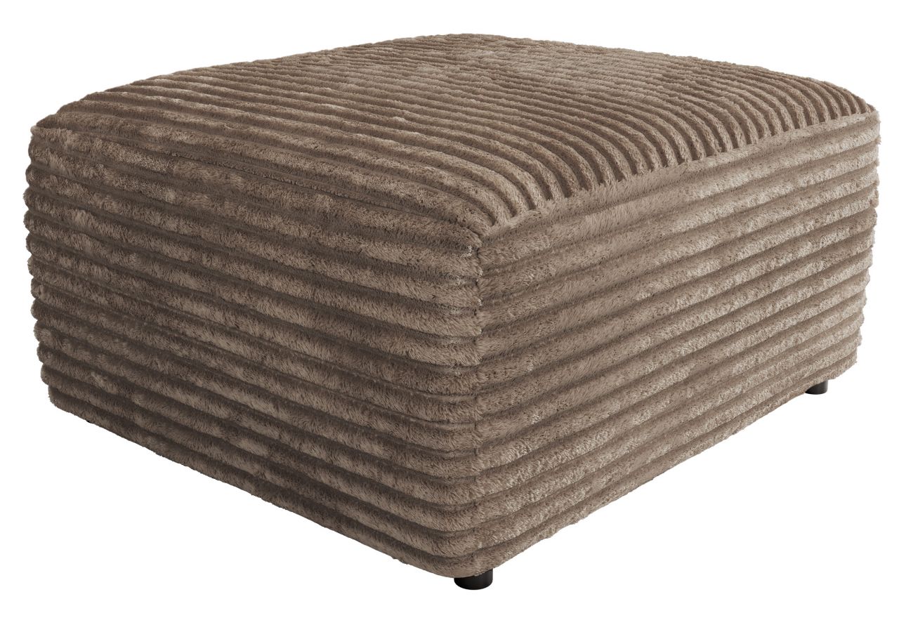 Narożnik MODARO U 6M - strona lewa - brązowy, sztruks