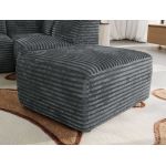 Narożnik MODARO U 6M - strona lewa - szary, sztruks