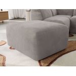 Narożnik MODARO U 6M - strona prawa - jasnoszary, plusz