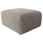 Narożnik MODARO U 6M - strona prawa - jasnoszary, plusz