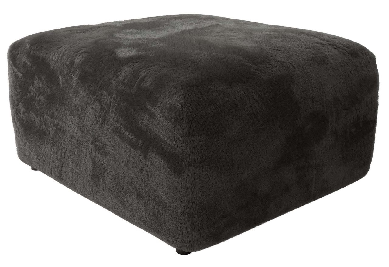 Narożnik MODARO U 6M - strona prawa - ciemnoszary, plusz