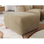 Narożnik MODARO U 6M - strona prawa - beżowy, plusz