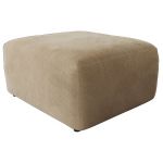 Narożnik MODARO U 6M - strona prawa - beżowy, plusz