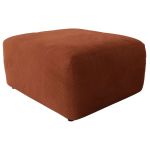 Narożnik MODARO U 6M - strona prawa - pomarańczowy, plusz