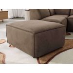 Narożnik MODARO U 6M - strona prawa - brązowy, welwet