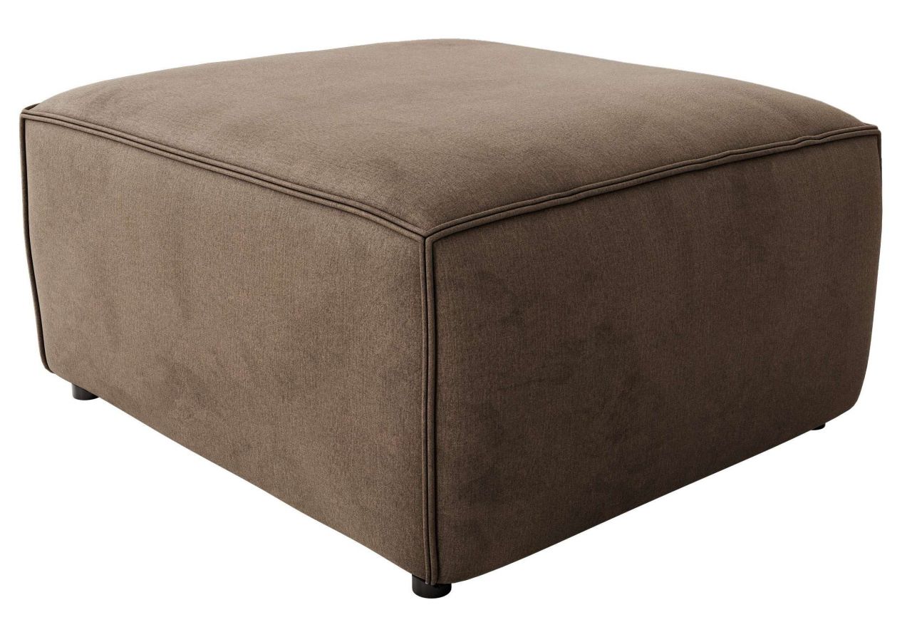 Narożnik MODARO U 6M - strona prawa - brązowy, welwet