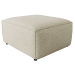 Narożnik MODARO U 6M - strona prawa - kremowy, struktura