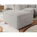 Narożnik MODARO U 6M - strona prawa - jasnoszary, struktura