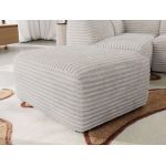 Narożnik MODARO U 6M - strona prawa - beżowy, sztruks