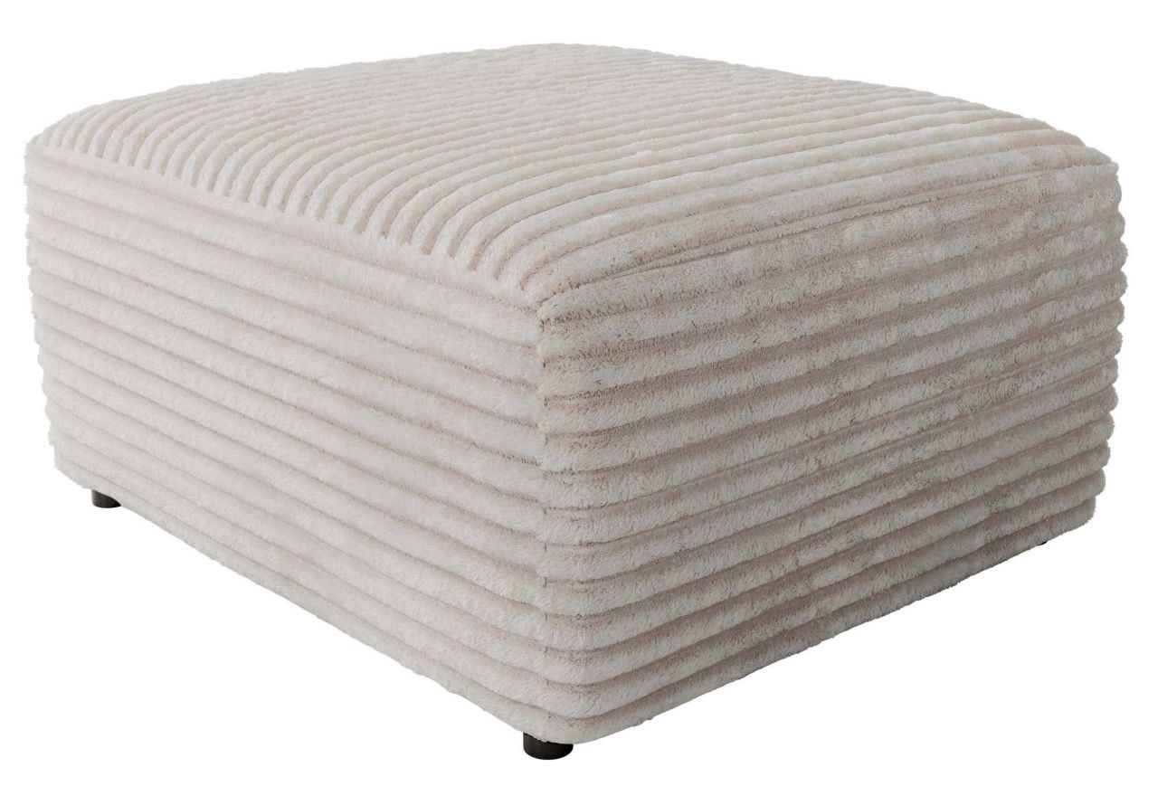 Narożnik MODARO U 6M - strona prawa - beżowy, sztruks