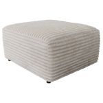 Narożnik MODARO U 6M - strona prawa - beżowy, sztruks