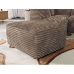 Narożnik MODARO U 6M - strona prawa - brązowy, sztruks