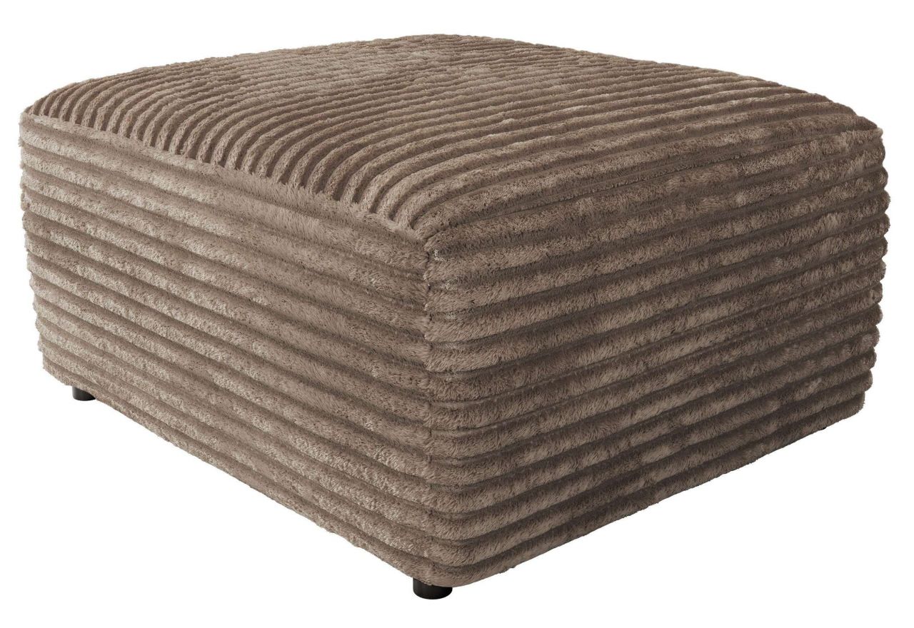 Narożnik MODARO U 6M - strona prawa - brązowy, sztruks