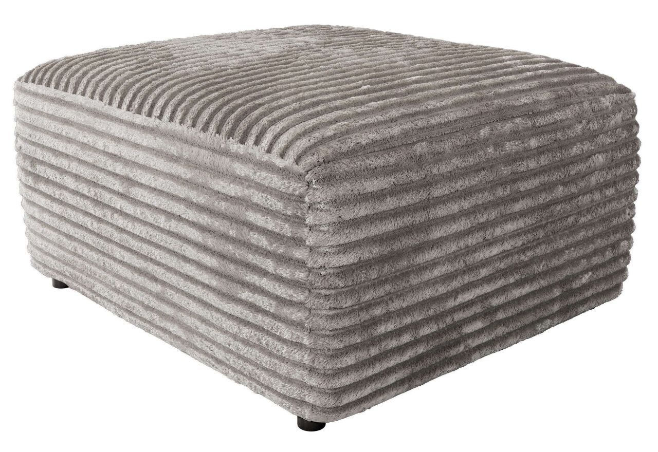 Narożnik MODARO U 6M - strona prawa - jasnoszary, sztruks