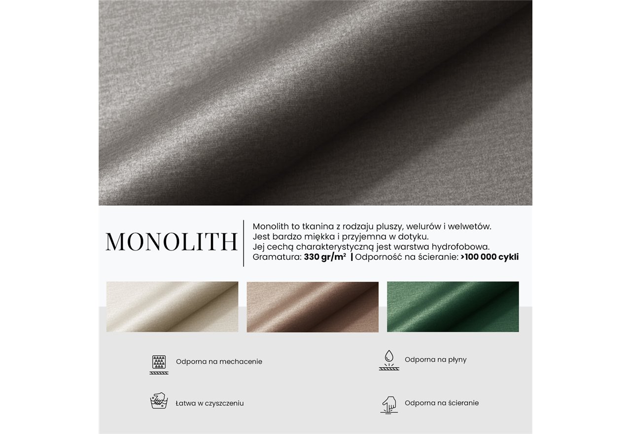 Łóżko tapicerowane PAVO CLASSIC 140x200 - materac multipocket - ciemnoszary, welwet