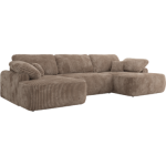 Narożnik CUBO U - Tilia 17 - brązowy - OUTLETU