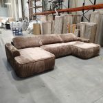 Narożnik CUBO U - Tilia 17 - brązowy - OUTLETU