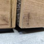 Łóżko kontynentalne WOOD CLASSIC KING 200x200 - Puente 16 - beżowy - OUTLETU