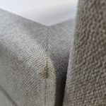 Łóżko kontynentalne GOLD 5 200x200 - Matana 01 - jasny szary - OUTLETU