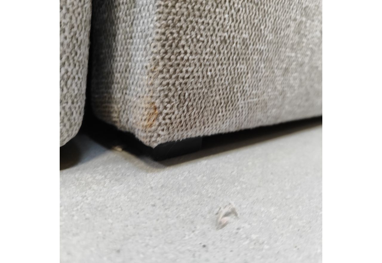 Łóżko kontynentalne GOLD 5 200x200 - Matana 01 - jasny szary - OUTLETU