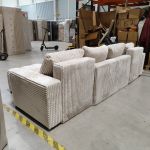 Narożnik KIRASSO U - Tilia 01 - beżowy - OUTLETU