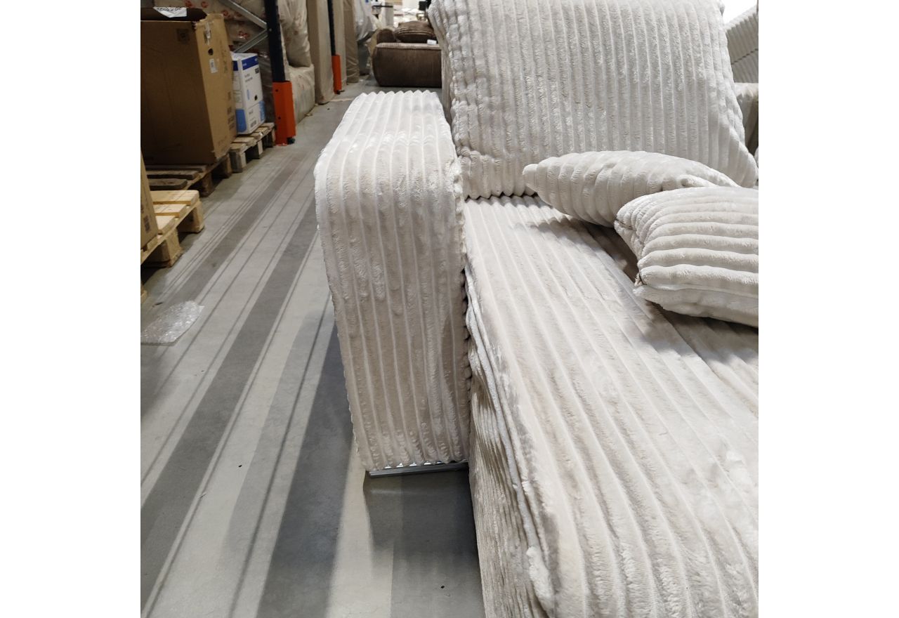 Narożnik KIRASSO U - Tilia 01 - beżowy - OUTLETU