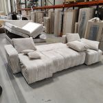 Narożnik KIRASSO U - Tilia 01 - beżowy - OUTLETU