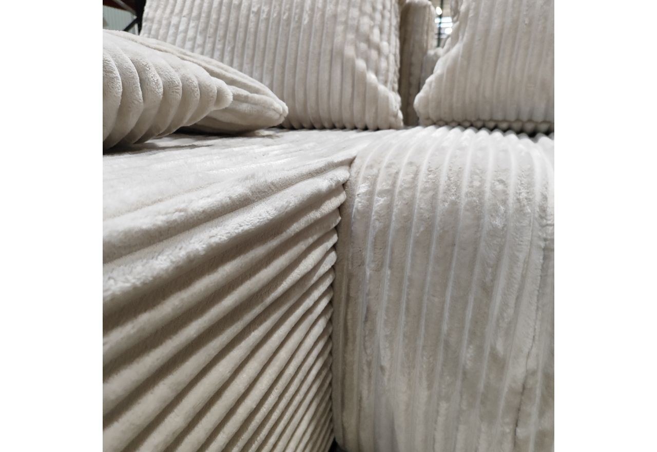 Narożnik KIRASSO U - Tilia 01 - beżowy - OUTLETU