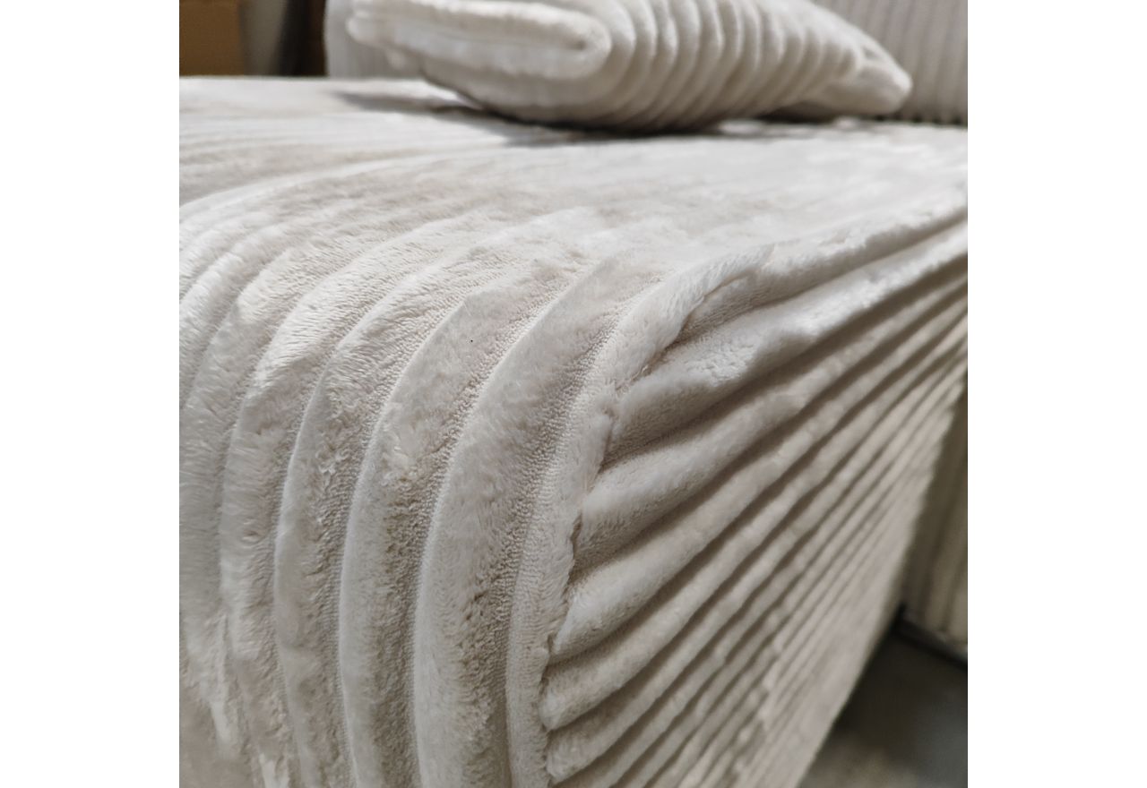 Narożnik KIRASSO U - Tilia 01 - beżowy - OUTLETU