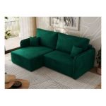 Narożnik MESTO L - Monolith 37 - zielony - OUTLETU