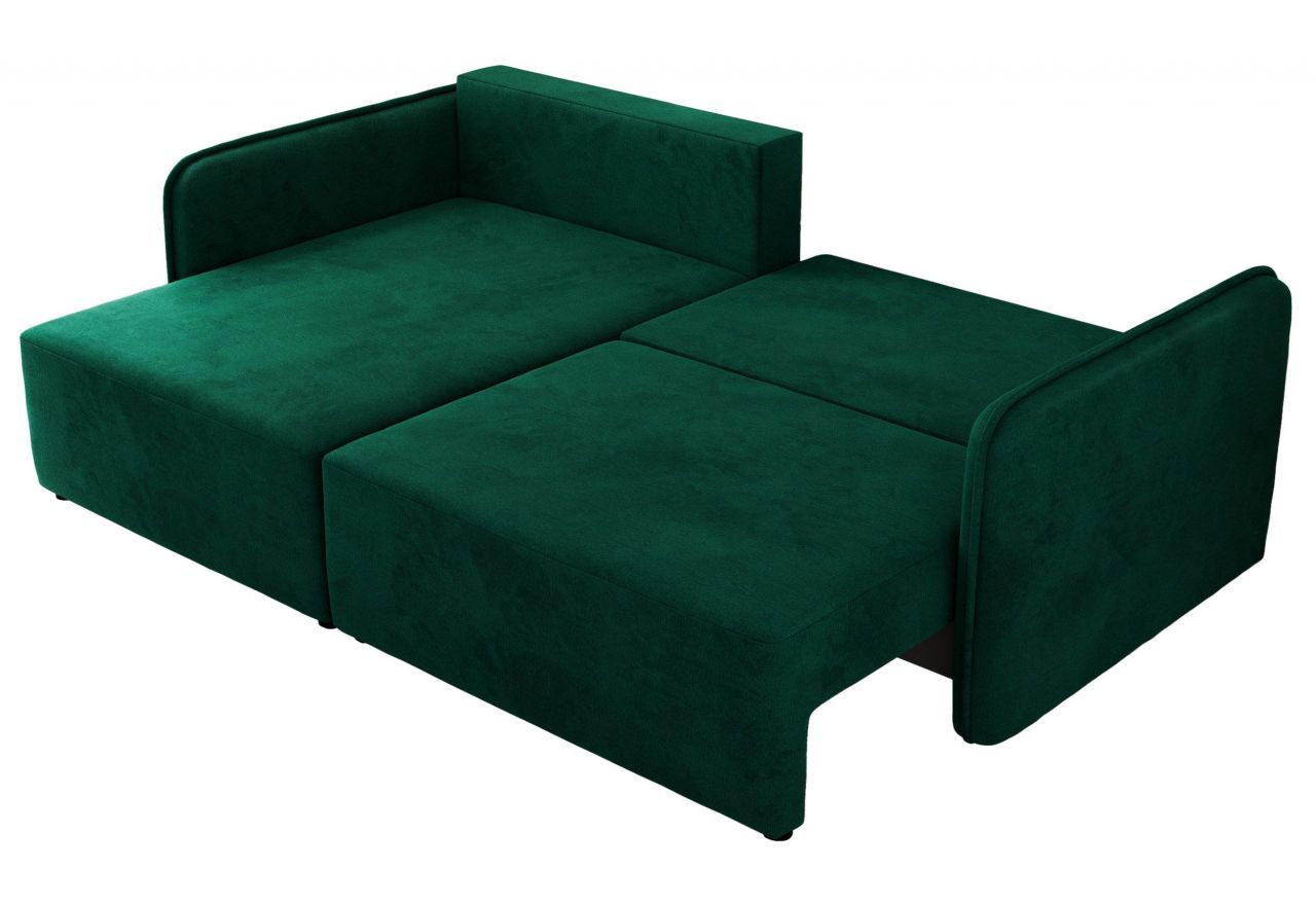 Narożnik MESTO L - Monolith 37 - zielony - OUTLETU