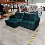 Narożnik MESTO L - Monolith 37 - zielony - OUTLETU