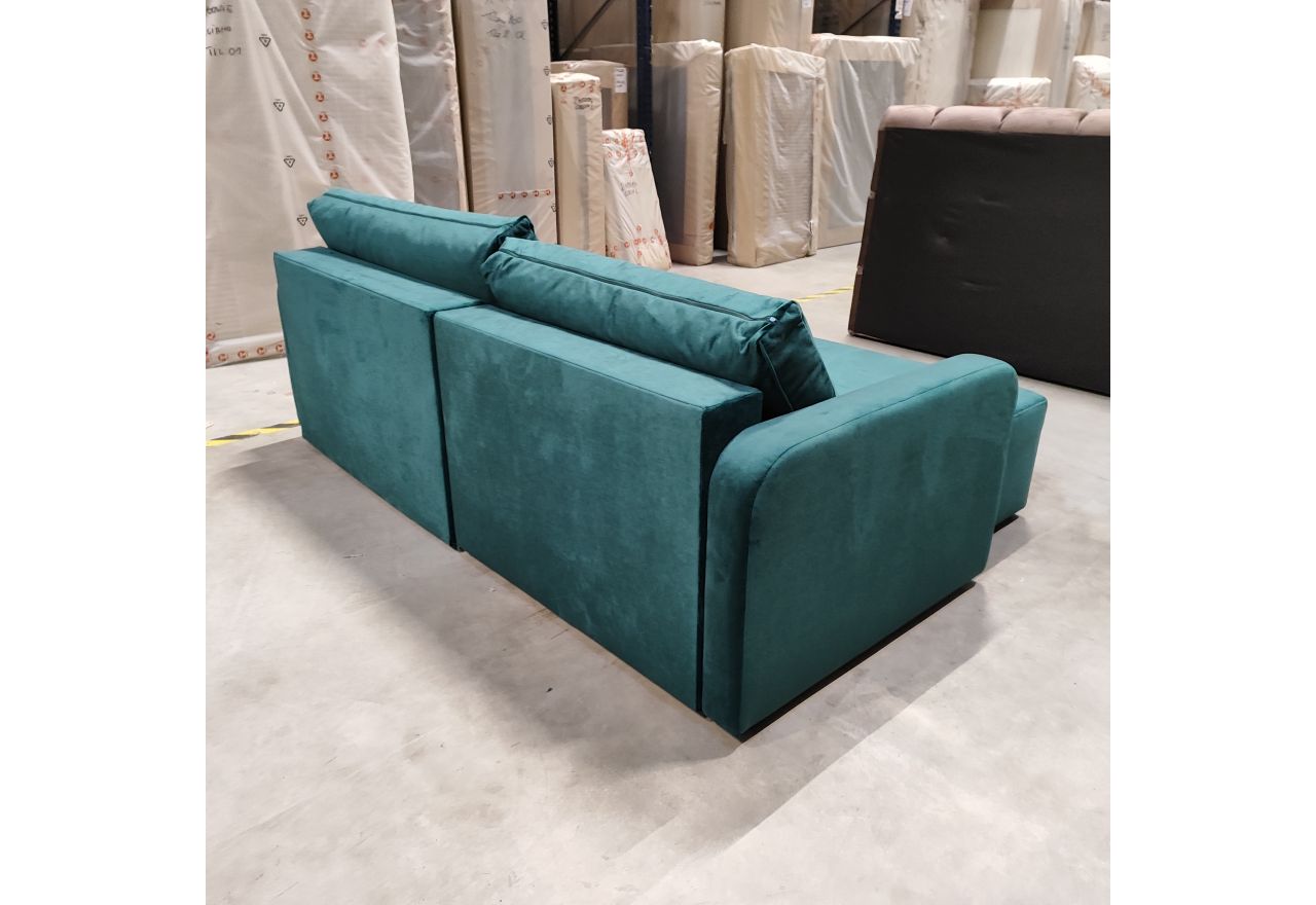 Narożnik MESTO L - Monolith 37 - zielony - OUTLETU