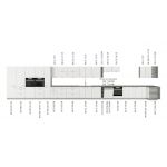 Szafka do kuchni pod zlewozmywak BLANCO 80 ZL 2F BB