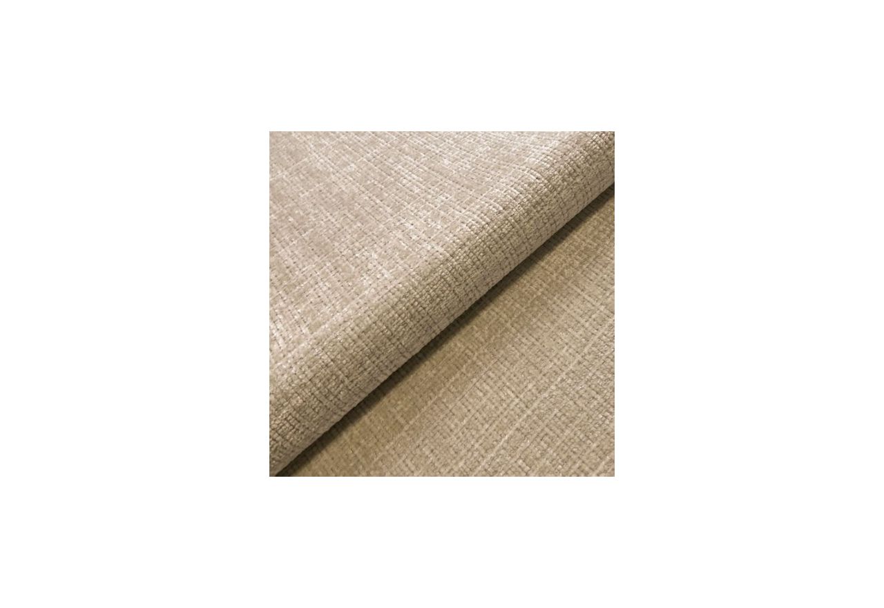 Narożnik RINA L - strona prawa - beżowy, szenil grubo tkany