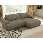 Narożnik RINA L - strona prawa - szary, struktura