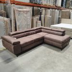 Narożnik PETER L - Monolith 15 - brązowy - OUTLETU