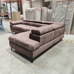 Narożnik PETER L - Monolith 15 - brązowy - OUTLETU