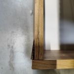 Łóżko kontynentalne WOOD CLASSIC KING 180x200 - Tilia 11 - jasny brązowy - OUTLETU