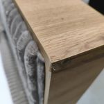 Łóżko kontynentalne WOOD CLASSIC KING 180x200 - Tilia 11 - jasny brązowy - OUTLETU